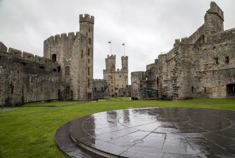 Caernarfon Castle Wales May 2019
